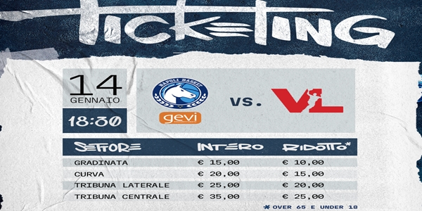 GeviNapoli Basket: riapre la campagna abbonamenti. In vendita i ticket per la gara con Pesaro