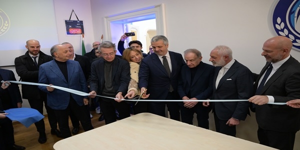 GENERAZIONE VINCENTE NAPOLI BASKET, INAUGURATA LA NUOVA SEDE SOCIALE.