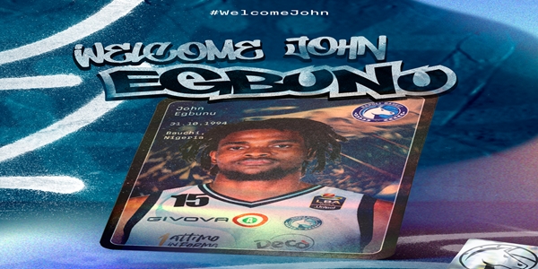 S.S. NAPOLI BASKET, ARRIVA JOHN EGBUNU