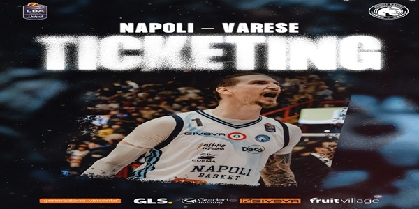 S.S. NAPOLI BASKET, IN VENDITA I BIGLIETTI PER LA PARTITA CONTRO PALLACANESTRO VARESE
