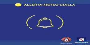 ALLERTA METEO GIALLA SU TUTTA LA CAMPANIA PER TEMPORALI