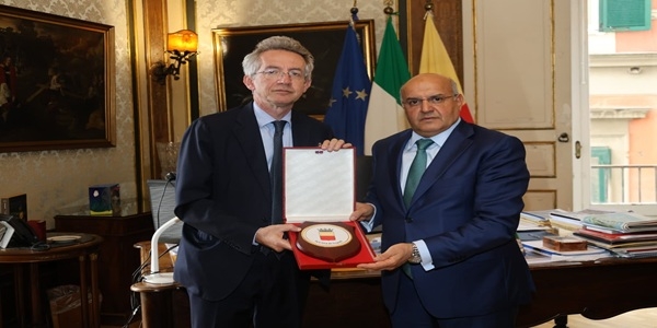 Napoli: l’ambasciatore di Algeria in visita al Comune