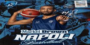 NAPOLI BASKETBALL, RITORNA A NAPOLI MARKEL BROWN