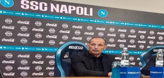 Napoli - Frosinone 3 - 0, Allegri. contento per l\'approccio ma le gare dobbiamo chiuderle prima