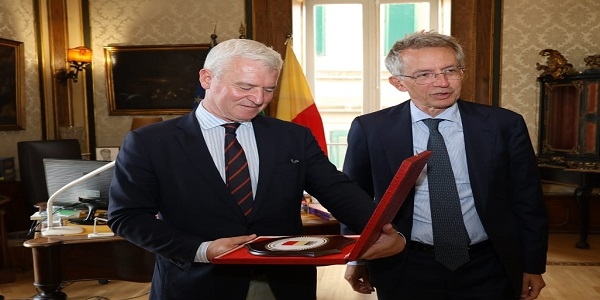 Il Sindaco ha ricevuto il nuovo console generale di Francia