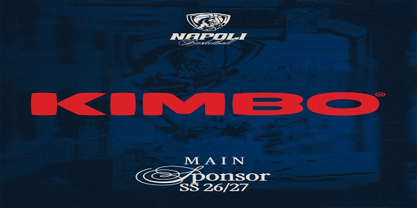 Kimbo e Napoli Basket rinnovano la partnership per la stagione 2026/2027