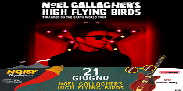 Napoli: il 21 giugno Noel Gallagher all'Arena Flegrea