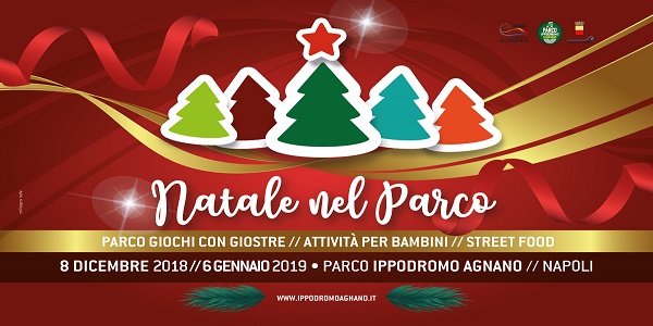Napoli: Natale al parco, dall' 8 dicembre al 6 gennaio all'ippodromo di Agnano