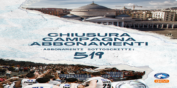 Gevi Napoli Basket: chiusa campagna abbonamenti \'Napoli Dentro\'. Superata quota 500