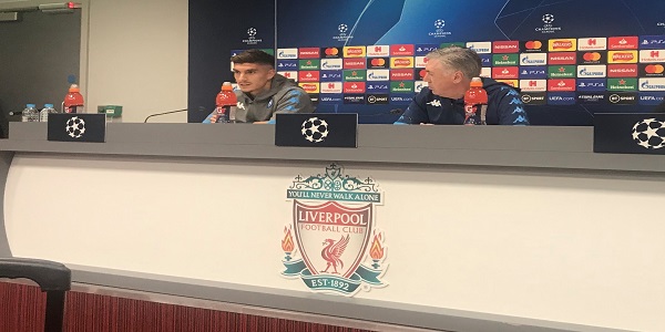 Champions: Trasferta da brividi per il Napoli a Liverpool. Azzurri alla ricerca di un risultato positivo