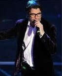 Samuele Bersani in concerto a Napoli.