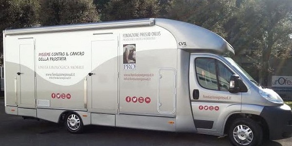 PREVENZIONE GRATUITA DEL TUMORE DELLA PROSTATA: IL CAMPER PROSUD SBARCA A CAPRI