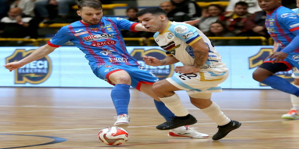 Napoli Futsal beffato sulla sirena: 3-3 a Catania. Ferri: prestazione fantastica