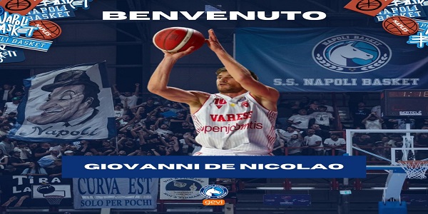 GeviNapoli Basket: arriva il play De Nicolao