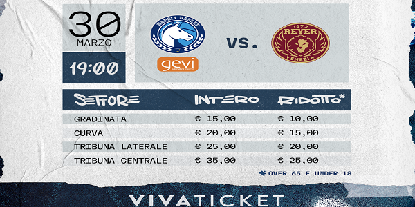 GENERAZIONE VINCENTE NAPOLI BASKET: IN VENDITA I BIGLIETTI PER LA GARA CONTRO VENEZIA