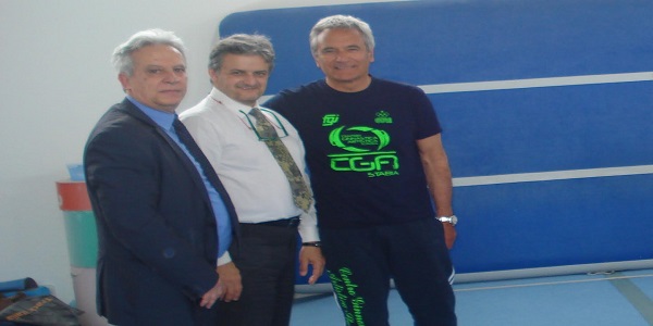 GINNASTICA: IL D.T NAZIONALE VISITA L’ACCADEMIA DI CASTELLAMMARE DI STABIA.