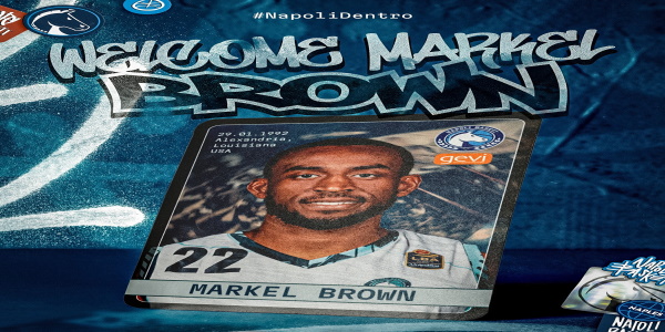 Generazione Vincente Napoli Basket , arriva la guardia statunitense Markel Brown