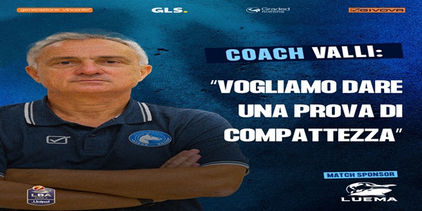 S.S.Napoli Basket - V. Bologna, Valli: vogliamo dare una prova di compattezza