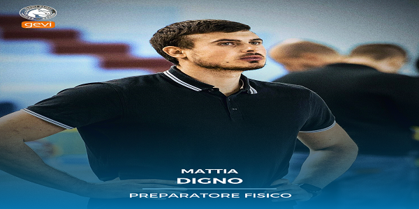 Gevi Napoli Basket: Mattia Digno è il nuovo preparatore fisico